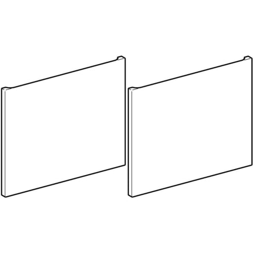 Geberit Vertriebs - Schubladenfront Set, Eiche für RENOVA Plan WTU, zu WT B:130cm