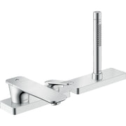 Hansgrohe - 3-Loch Wannenmischer sBox Axor Citterio C Cubic cut chrom