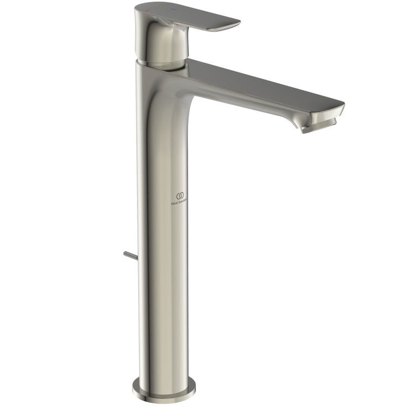 Ideal Standard - WT-Arm. CONNECT AIR, Slim, BlueStart, m.verl.Sockel,m.Ablgarn.,Blizzard silver