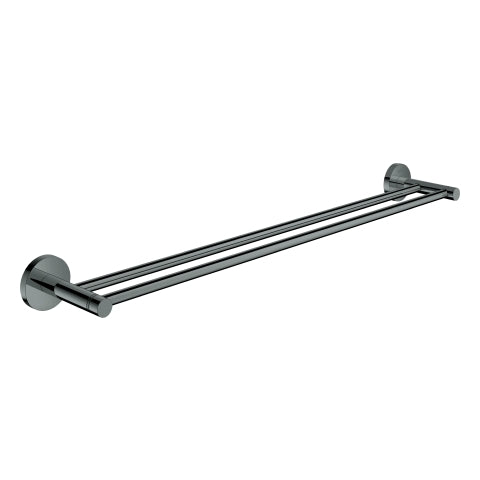 Grohe - Doppel-Badetuchhalter ESSENTIALS 40802 654mm hard graphite