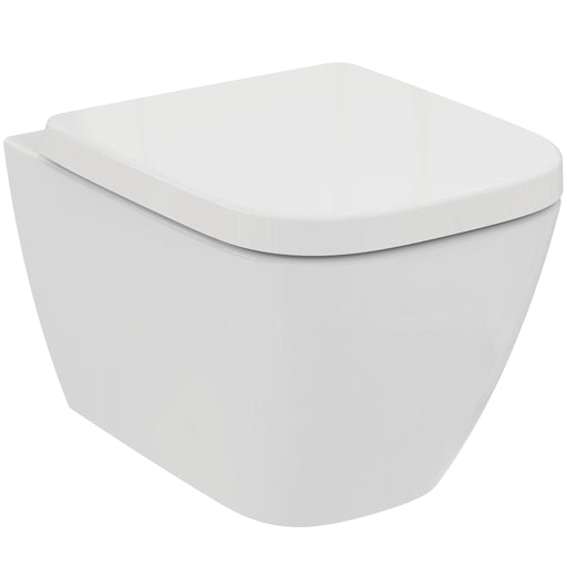 Ideal Standard - WC-Paket i.life S WC Randlos m.WC-Sitz Softclosing 360x485x375mm Weiß