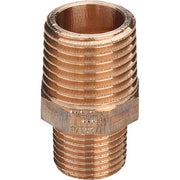 Viega - Reduziernippel 3245 Mehrkant 3/4 AG x 1/2 AG Rotguss