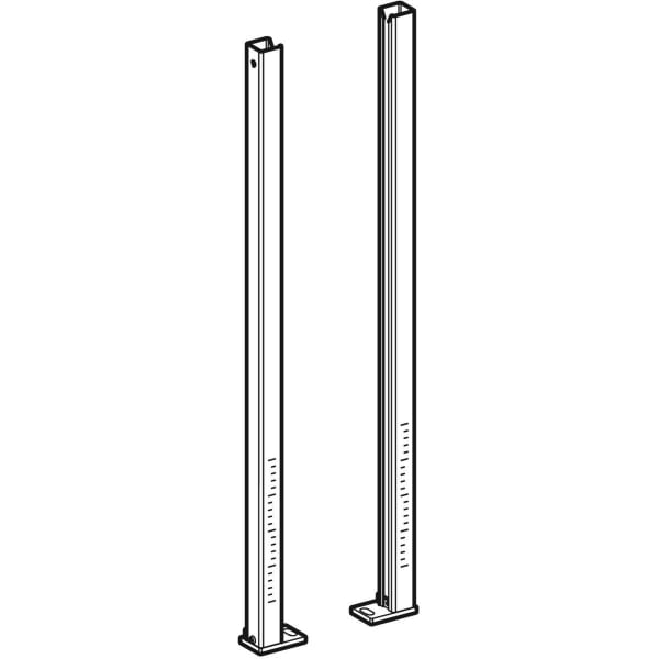Geberit Vertriebs - Duofix Set Fußverl. für Fußbodenaufbau 20-40 cm