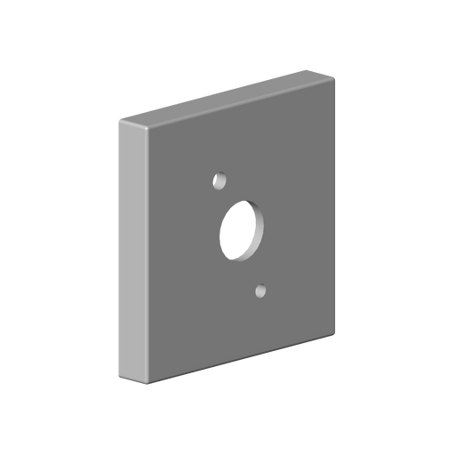 Dornbracht - Rosette Ersatzteile 092782006 60 x 60 x 9 mm chrom