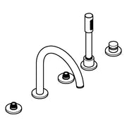 Grohe - 5-L-Wannenkombin. Atrio Private C. 25224 für Hebelgriffe supersteel