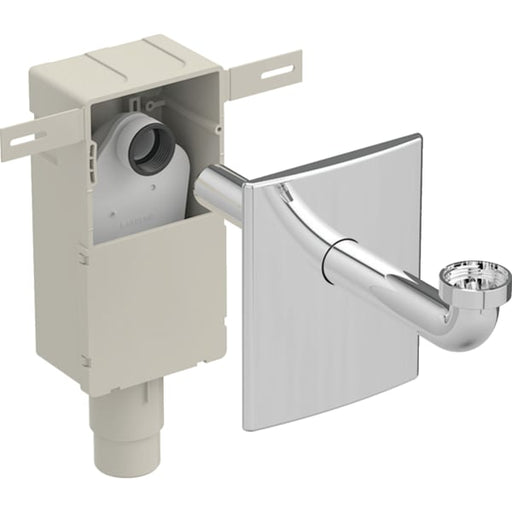 Geberit Vertriebs - UP-Geruchsverschluss für Waschbecken Abgang horizontal glanzverchromt d50-56