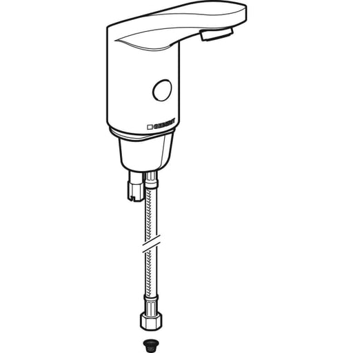 Geberit Vertriebs - Waschtischarmatur Typ 185 Batteriebetrieb ohne Mischer