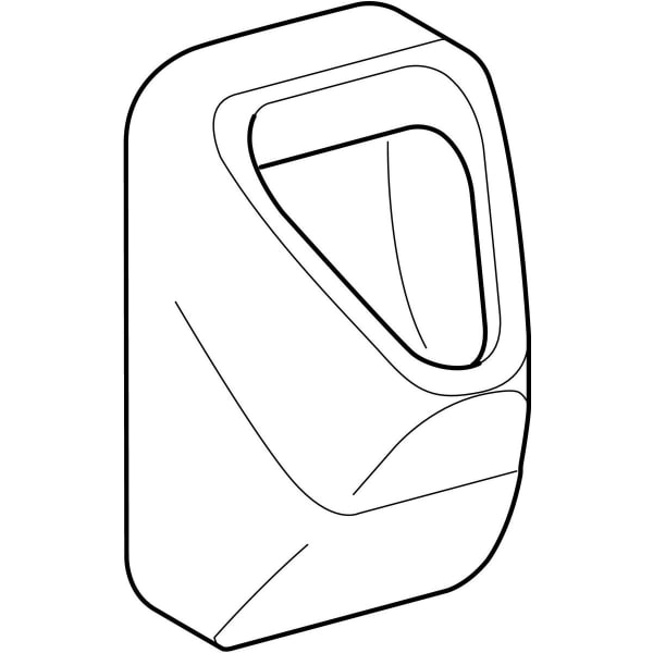 Geberit Vertriebs - Urinal ALIVIO, Zulauf hinten Abg. hinten oder unten, weiß, KeraTect