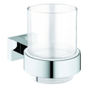 Grohe - Glas mit Halter ESSENTIALS CUBE 40755 chrom