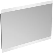 Ideal Standard - Spiegel MIRROR&LIGHT, 55W, m. seitl. Ambientelicht, 1000x26x700mm