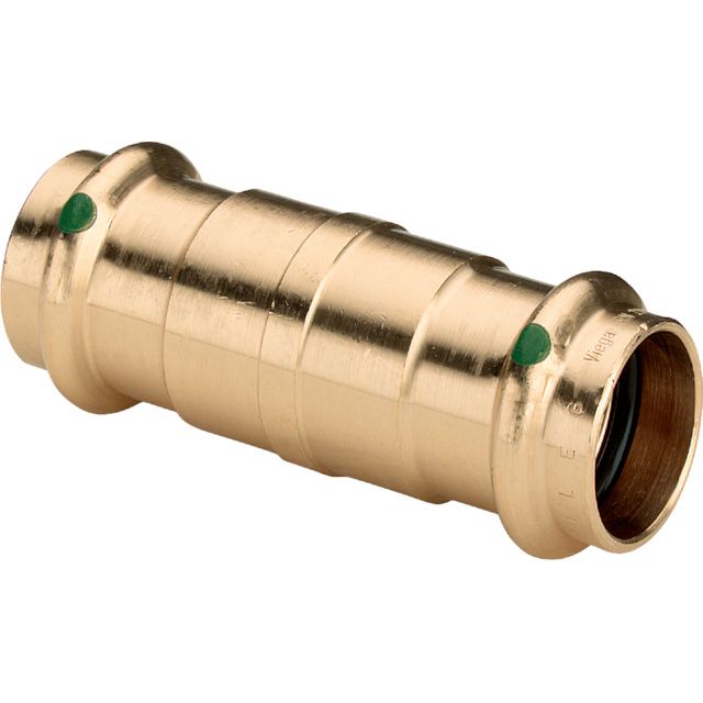 Viega - Schiebemuffe SANPRESS 2215.5 28mm Siliziumbronze