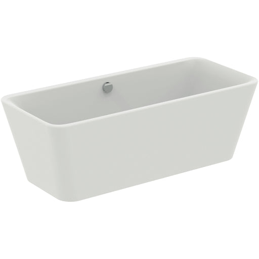 Ideal Standard - Duo-Badewanne TONIC II, freist,m.Abl, m.Füller, 1800x800x600mm, Seidenweiß