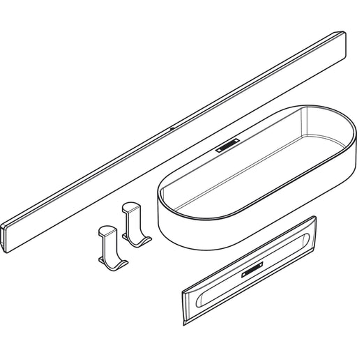 Hansgrohe - Duschset WallStoris mattschwarz