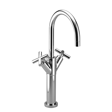 Dornbracht - WT-ELB mit erhöhtem Standfuß TARA 22533892 Dark Platinum gebürstet