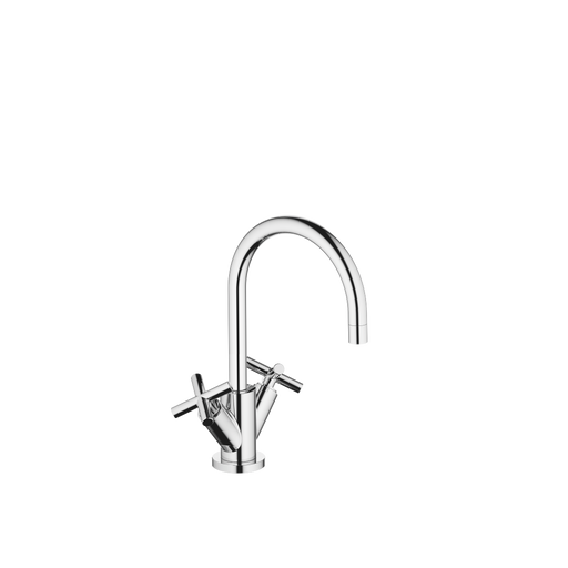 Dornbracht - Waschtisch 1-Locharmatur TARA 22513892 Kreuzgriff chrom