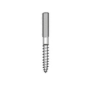 Walraven - Bis Edelstahl-Stockschraube M8x120mm