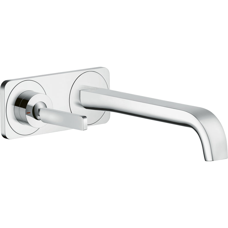 Hansgrohe - Waschtischmischer UP AXOR CITTERIO E F-Set chrom mit Platte