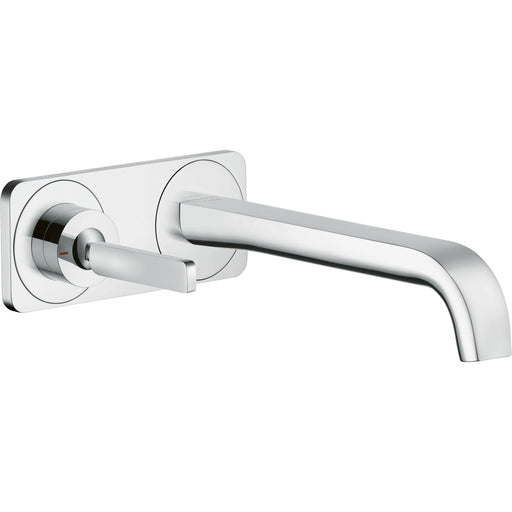 Hansgrohe - Waschtischmischer UP AXOR CITTERIO E F-Set chrom mit Platte