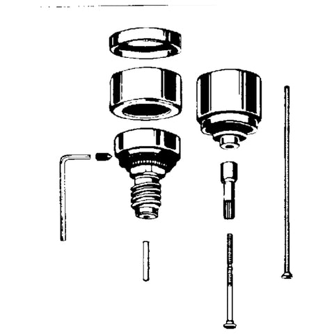 Grohe - Verlängerung f.UP Thermost. 2000 o.Spartaste 47172000