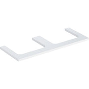 Geberit Vertriebs - ONE WT-Platte, Aus re/li, für AWT 120x3x47cm, weiß hgl