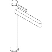 Hansgrohe - Waschtischmischer 260 FINORIS Highriser mattschwarz