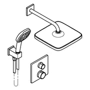 Grohe - UP-Duschsystem Grohtherm 34871 mit FMS eck./SmartBox/Kopfb./Brauseset chrom