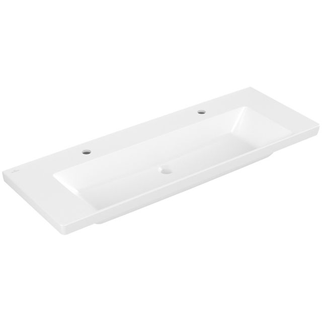 VILLEROY & BOCH - SchrankWT Subway 3.0 1300x470mm re-eckig 2HL. o. ÜL. Stone White cplus