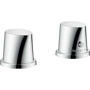 Hansgrohe - 2-Loch Thermostat AXOR Starck Organic F-Set chrom Wannenrandmontage