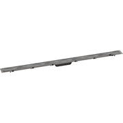 Hansgrohe - Duschrinne RAINDRAIN Rock 1200 mm kürzbar und befliesbar