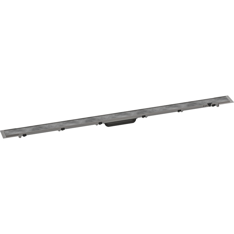 Hansgrohe - Duschrinne RAINDRAIN Rock 1200 mm kürzbar und befliesbar