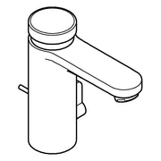 Grohe - Selbstschluß WT-Armatur 36318 EUROSMART CT mit Mischung chrom