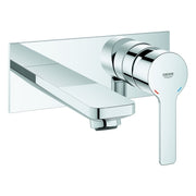 Grohe - 2-Loch-WT-Wandbatterie LINEARE 19409 Fertigmontageset chrom