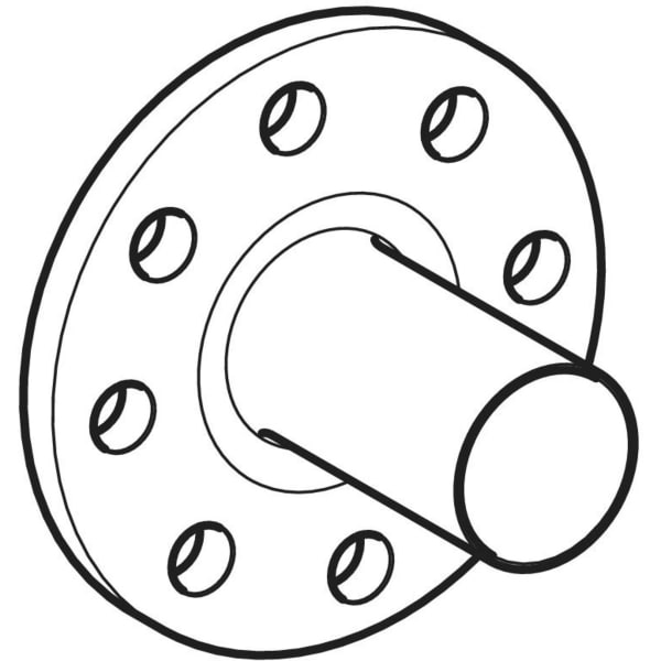 Geberit Vertriebs - Mapress C-Stahl Flansch PN 10/16 mit Einschubende d108