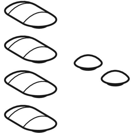 Geberit Vertriebs - ONE Set Puffer für WC-Sitz