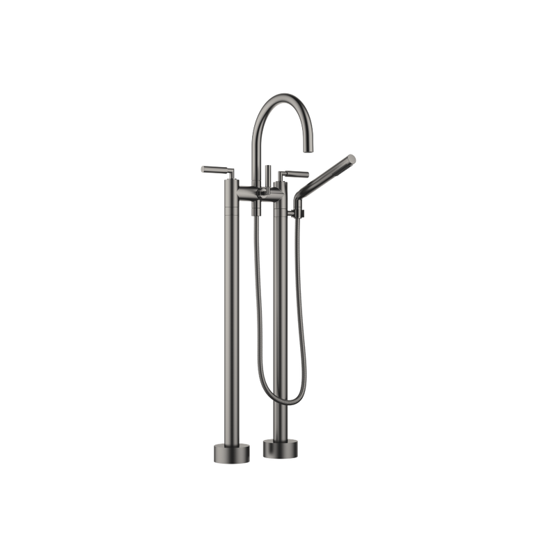 Dornbracht - Wannen-2-Lochbatt. TARA 25943882 Dark Platinum gebürstet