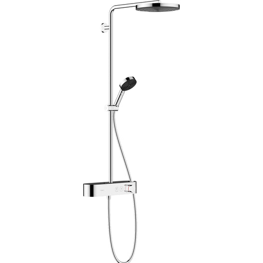 Hansgrohe - Showerpipe PULSIFY 260 1jet EcoSmart mit Brausethermostat Aufputz chrom