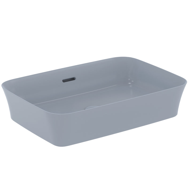 Ideal Standard - Schale IPALYSS, o.Hl., m.Ül., 550x380x120mm, Puderblau