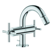 Grohe - 2-Griff-Bidetbatt. Atrio 24353 Kreuz-Griff chrom