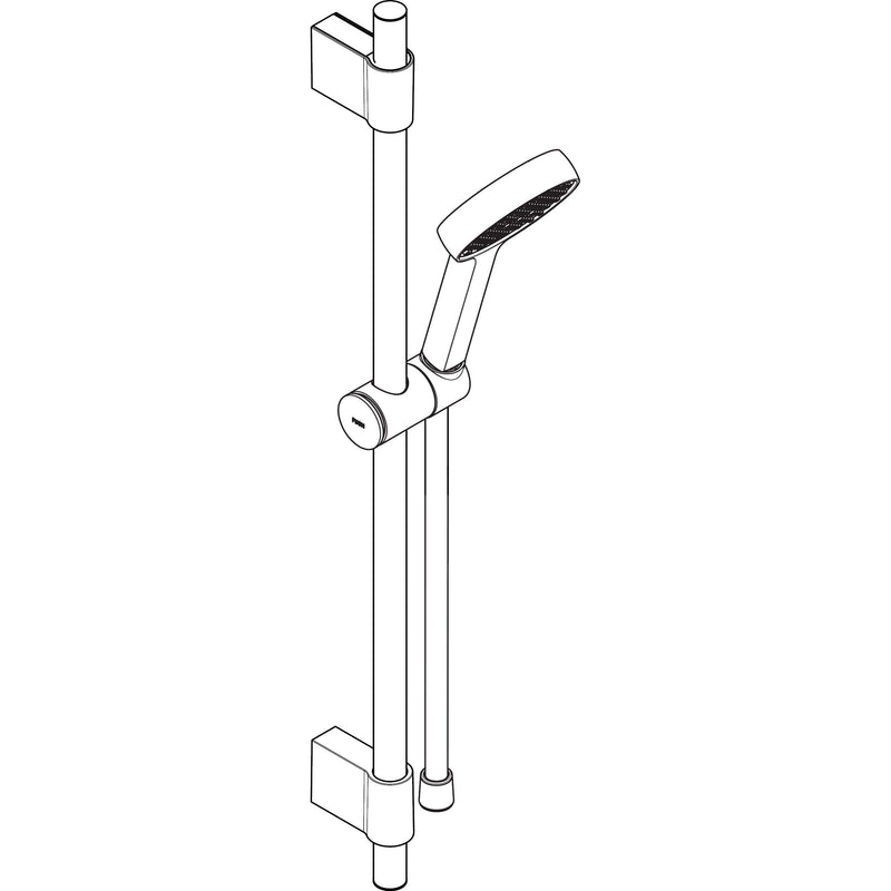 Hansgrohe - Brauseset Activera Select S 95 2jet EcoSmart mit Brausestange Typ 72 MSW