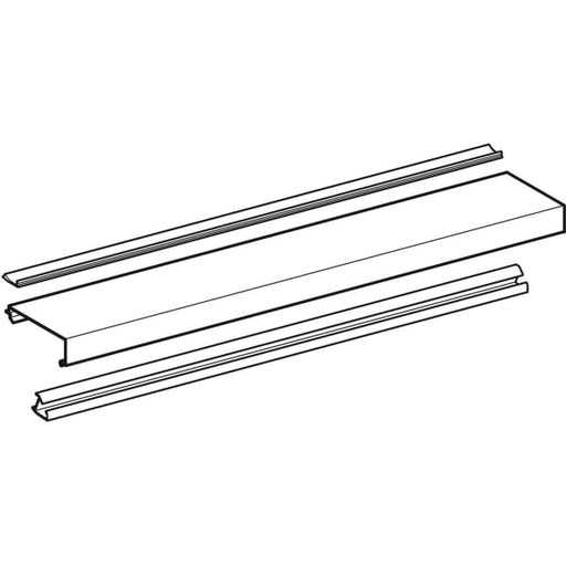 Geberit Vertriebs - Set Lichtblenden für WT-/Nischenbel. für ONE Spiegelschrank, B:105