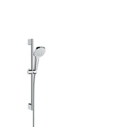 Hansgrohe - Brausenset CROMA Select E Vario EcoSmart/UNICA 650mm weiß/chrom