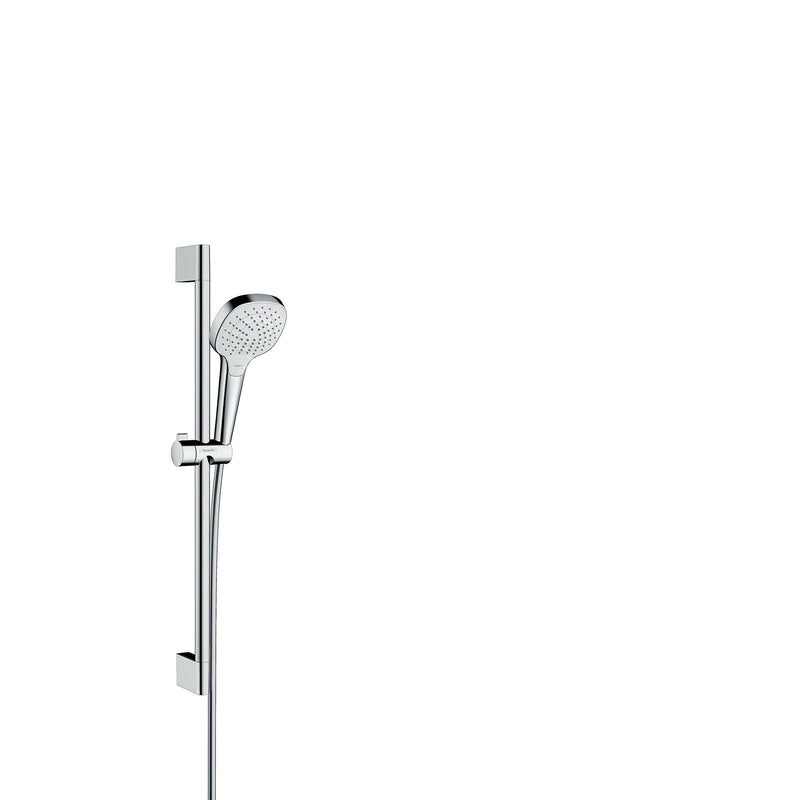 Hansgrohe - Brausenset CROMA Select E Vario EcoSmart/UNICA 650mm weiß/chrom