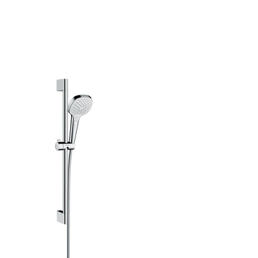Hansgrohe - Brausenset CROMA Select E Vario EcoSmart/UNICA 650mm weiß/chrom