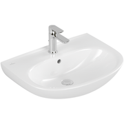 VILLEROY & BOCH - Waschbecken O.novo 600x460mm Oval ohne Überlauf Weiß Alpin