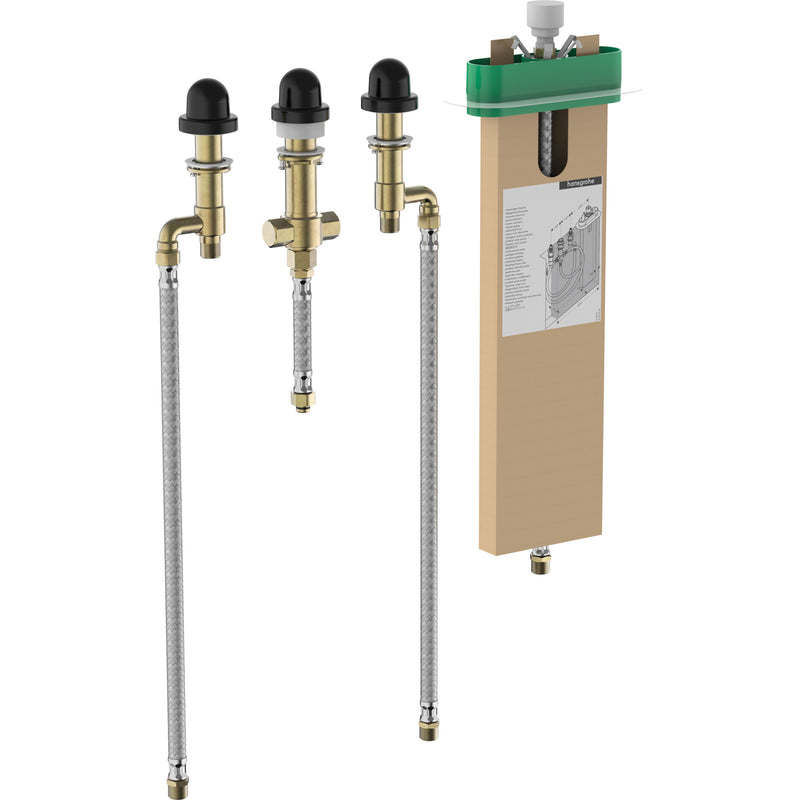 Hansgrohe - 4-Loch Wannenarmatur Grundset mit sBox