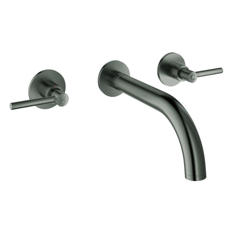 Grohe - 3-Loch-WT-Batterie Atrio 20662 FMS Hebelgriff hard graphite gebürstet