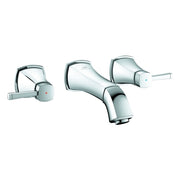 Grohe - 3-Loch-WT-Batterie Grandera 20622 Wandmontage FMS Ausladung 177mm chrom