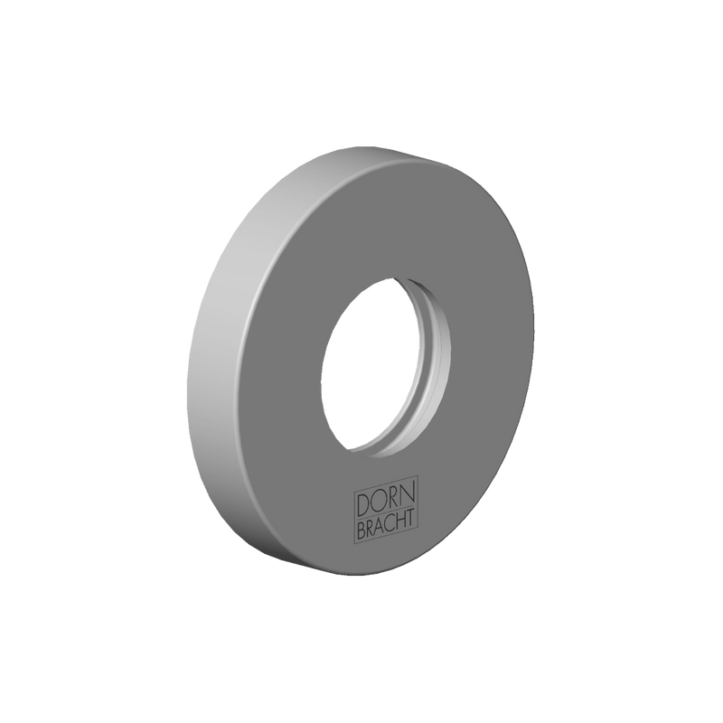 Dornbracht - Rosette DB Logo Ersatzteile 092788006 D.55x9mm platin gebürstet
