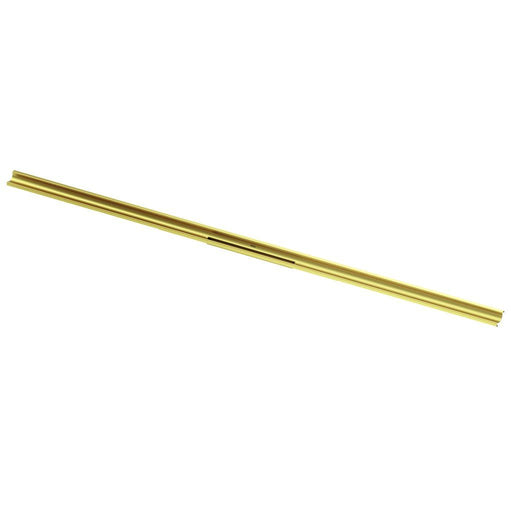 TECE SE - TECEdrainway Duschprofil mit farbiger Oberfläche, Messing gebürstet, 1100mm
