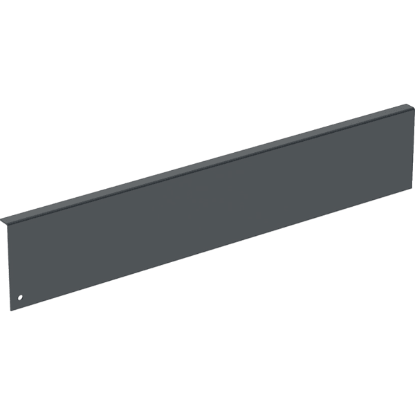Geberit Vertriebs - Rw. Abdeck. Wandboard, schwarz ACANTO zu Art.-Nr.: 500.617.16.1